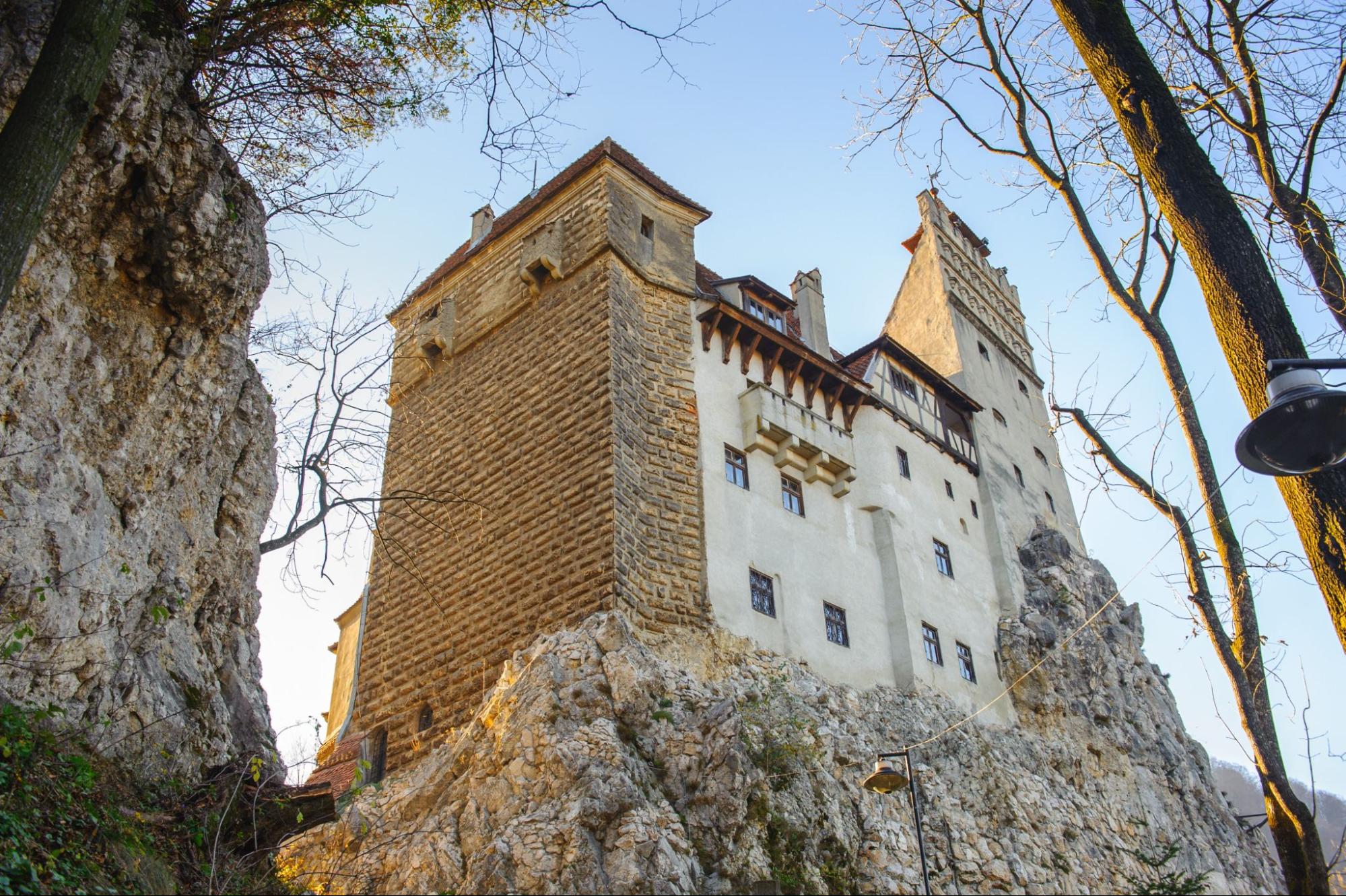 Dracula's Castle (Bran Castle), a famous castle of the Count Vlad Tepes, Bran, Romania