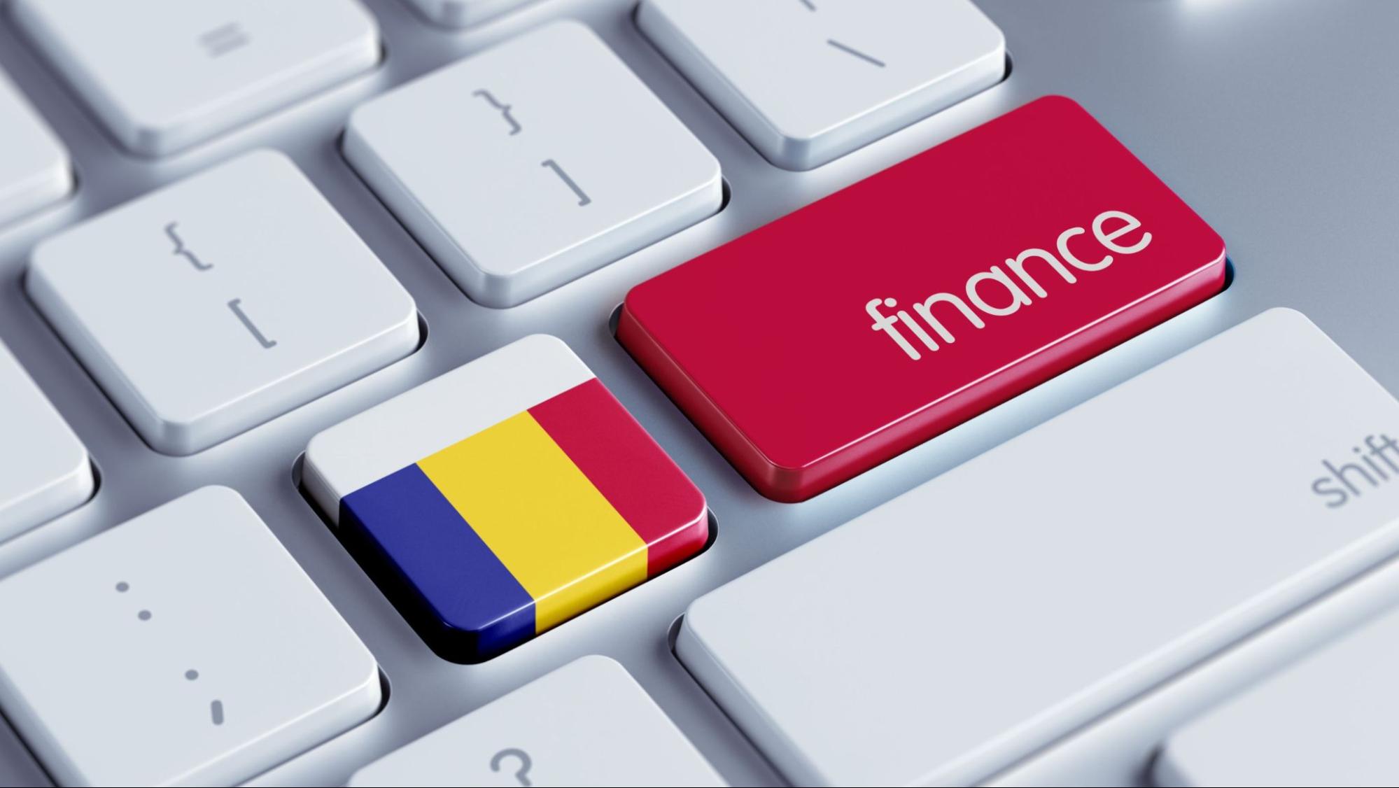 Romania High Resolution Finance Concept